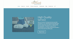 Desktop Screenshot of orchardtrainingservices.co.uk